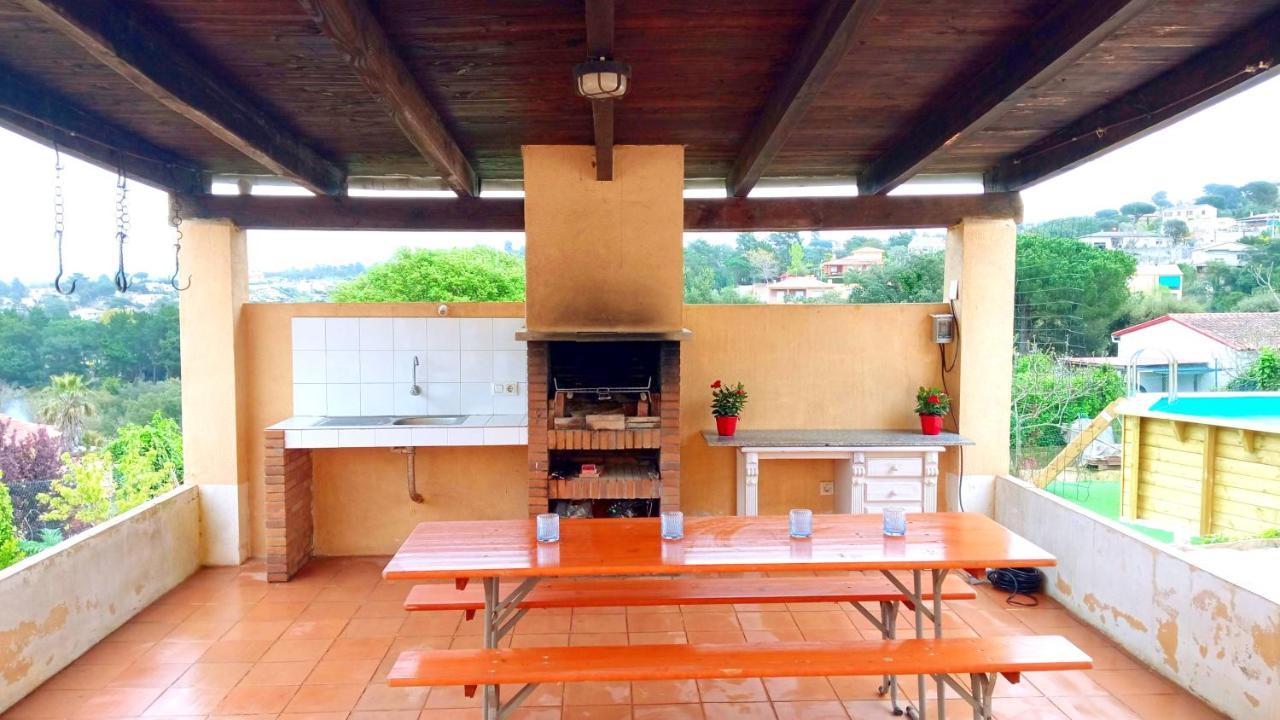 VILLA BLANCA 10 minutos de la Playa Costa brava Massanet De La Selva Exterior foto